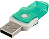 Lecteur MicroSD USB 2.0