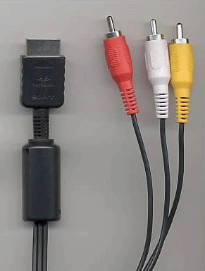AV Cable PS2 + PS3