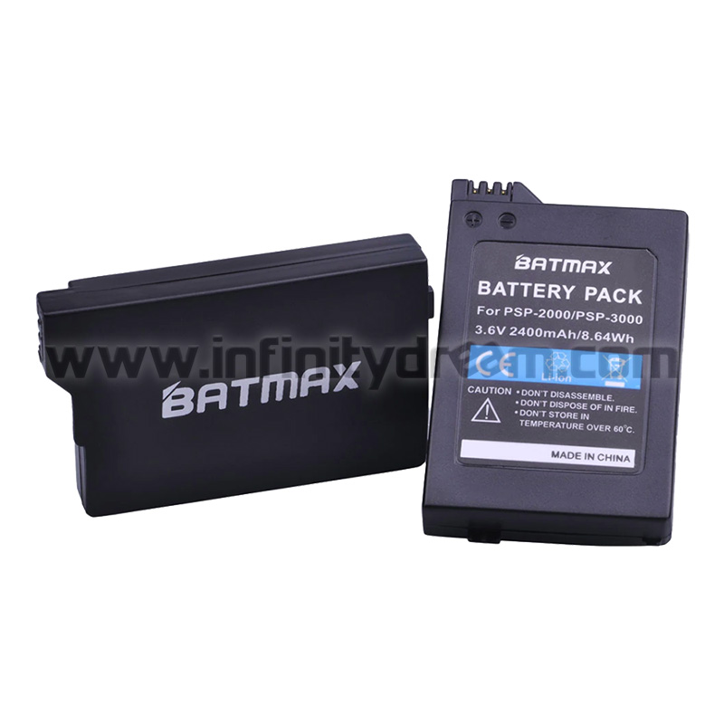 Battery Pack 2400mAh PSP Slim