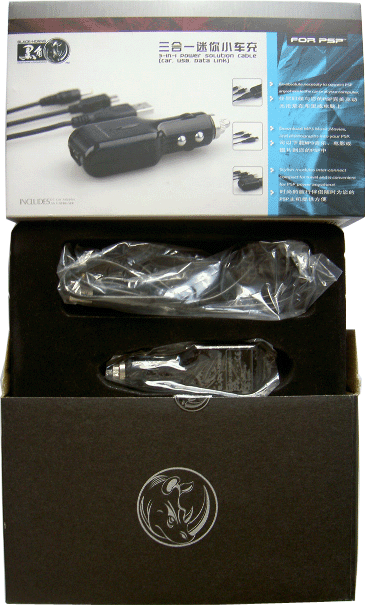 Câble USB '3 en 1' PSP