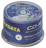 Traxdata CD-R 52x Imprimable