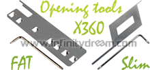 Outils démontage X360 FAT/Slim en option Outils démontage X360 FAT/Slim en option