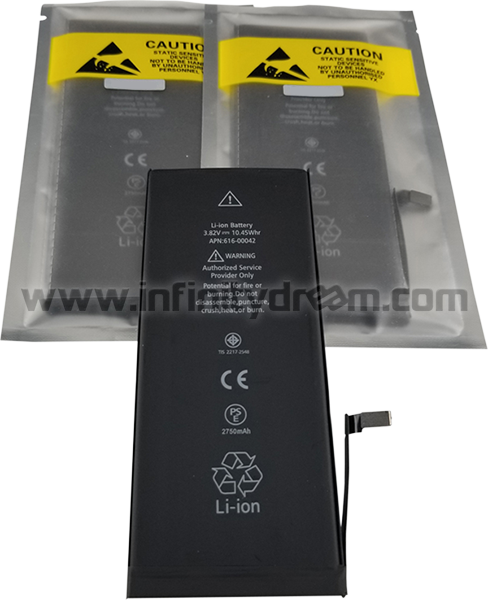 Original quality battery packs for iPhone with 2 year warranty