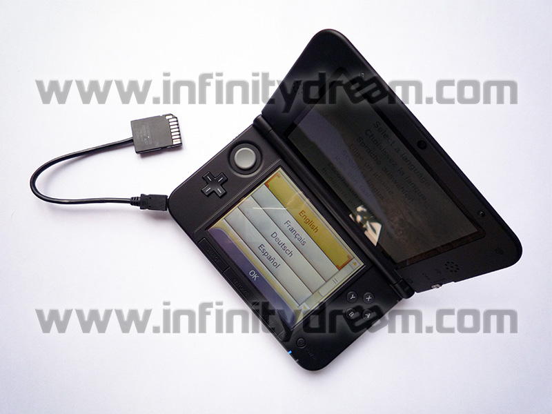 Installation Micro USB NAND Connector 3DS XL