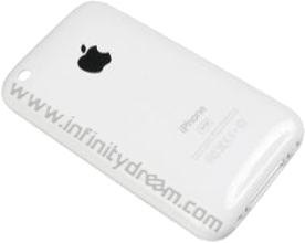 Back Shell White iPhone 3G/3GS
