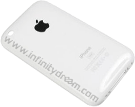 Coque Arrière Blanche iPhone 3G/3GS