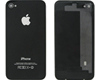 Back Glass Cover + Frame Black iPhone 4