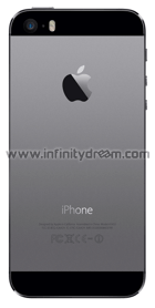 Full Back Case Sideral Grey iPhone 5S