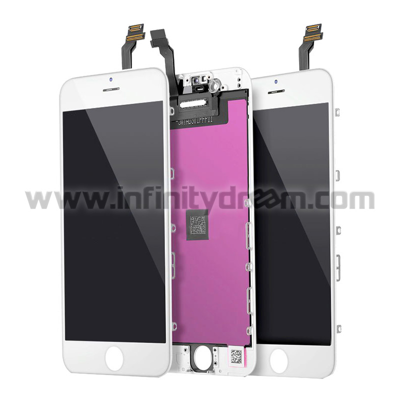 Ecran Iphone 6 Plus Blanc Lcd Facade Tactile Chassis Infinitydream