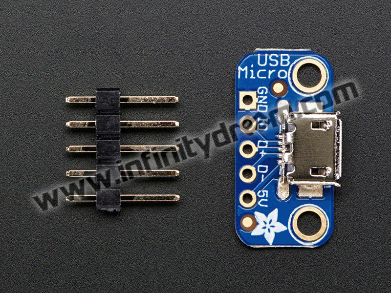 Adafruit USB Micro-B Breakout Board