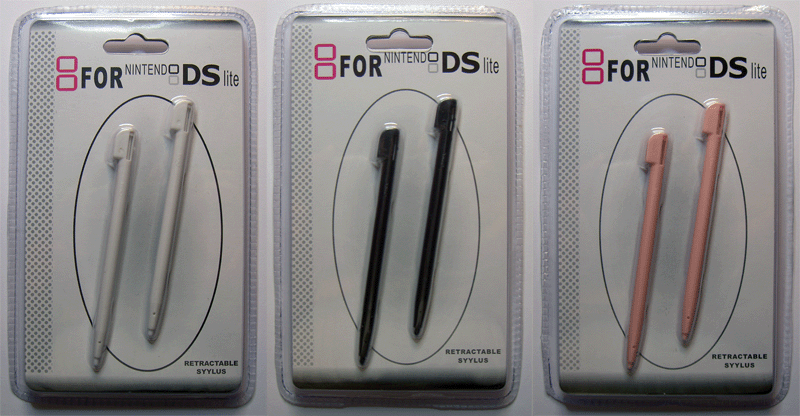 Stylet (x2 pcs) DS Lite - Pack Stylet Nintendo DSL