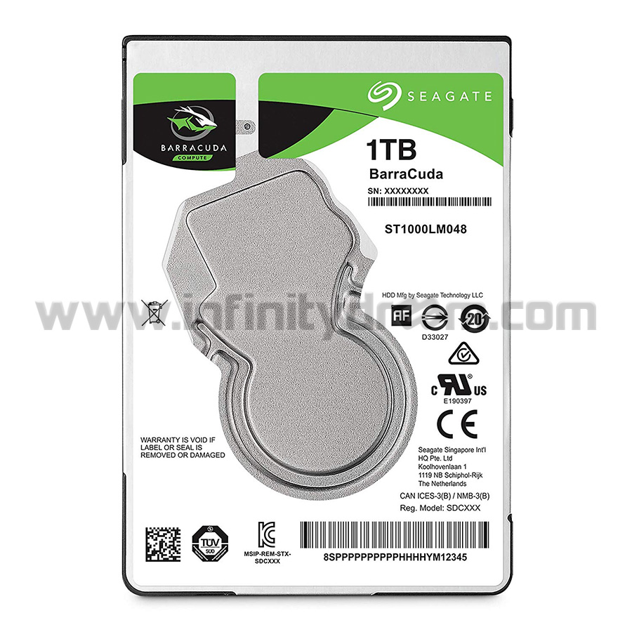 Seagate BarraCuda HDD Interne 2.5\'\' SATA III 1To 5400 t/mn - ST1000LM048