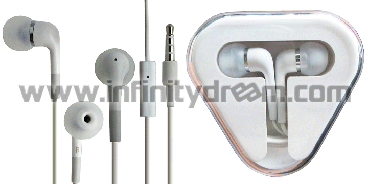 Earphones + Microphone iPhone + iPod