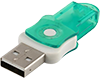 USB 2.0 MicroSD Reader