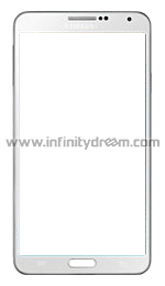 Vitre Ecran Blanc Samsung Galaxy Note 3 Lite N7505