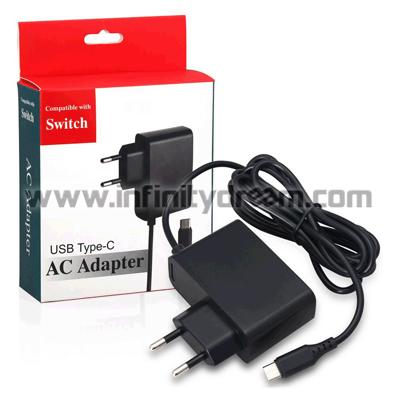 AC Adaptor 5V Nintendo Switch - USB Type-C Charger