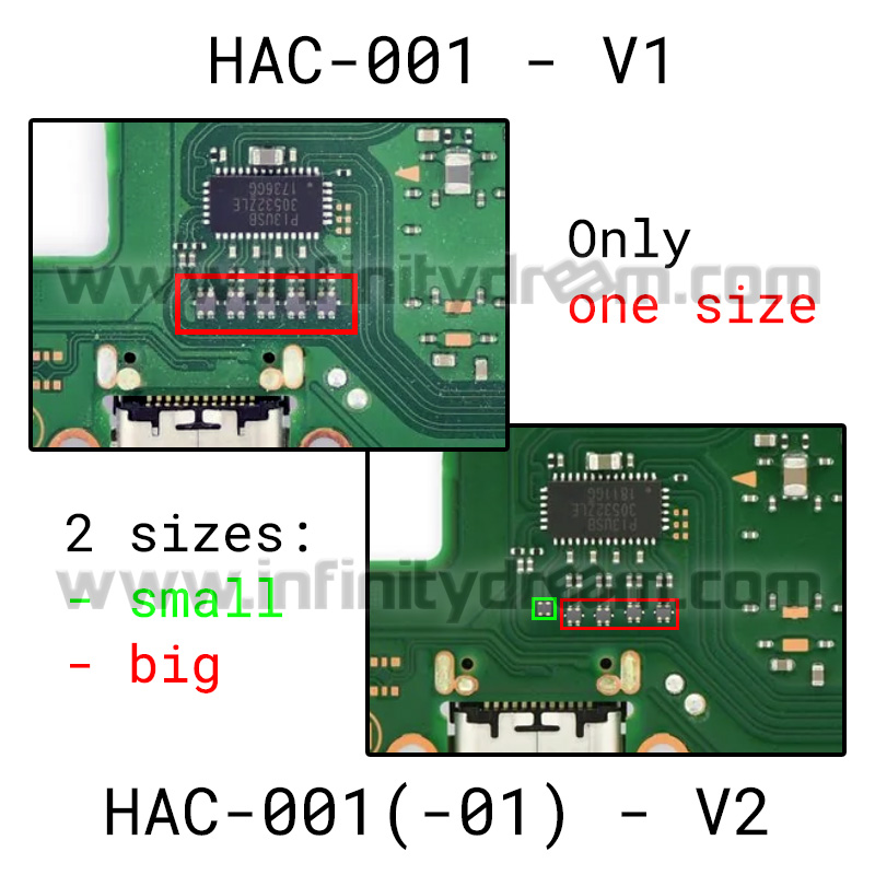 Nintendo DSi Parts On Off Power Switch Circuit Board PCB