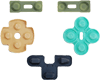 Controller Rubber Buttons Set PS2