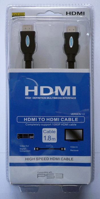 High Speed HDMI To HDMI 2.0 Cable (4K)