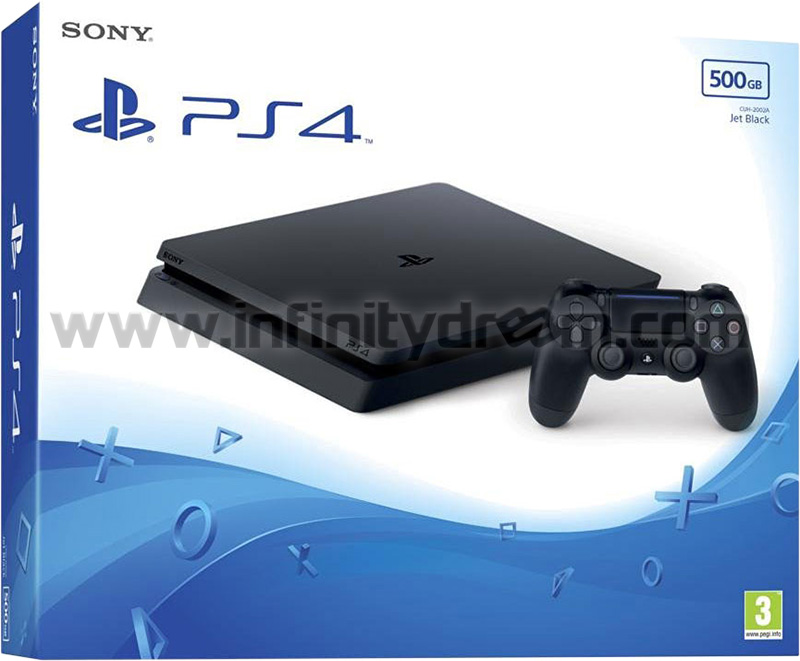 Console PS4 FW v5.05 - Noire Jet (Jet Black)