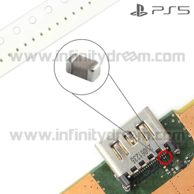 HDMI Output 0201 SMD Capacitor PS5