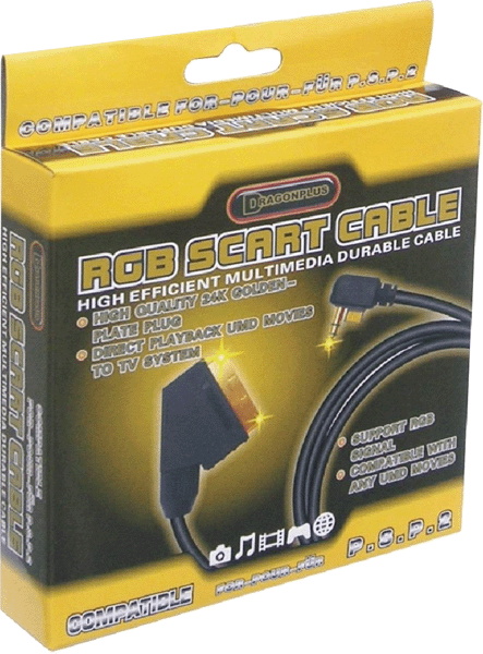 RGB Gold Cable PSP Slim