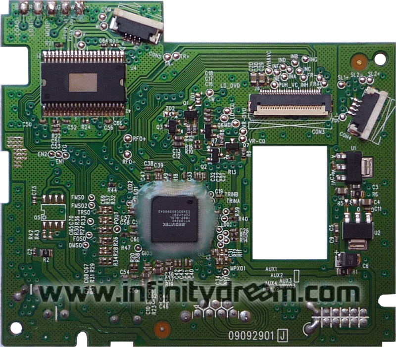 Lite-On DG-16D4S Drive PCB X360 Slim