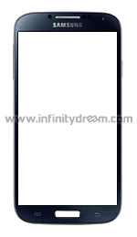 Screen Glass Black Samsung Galaxy S5 Mini G800F
