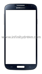 Screen Glass Black Galaxy S5