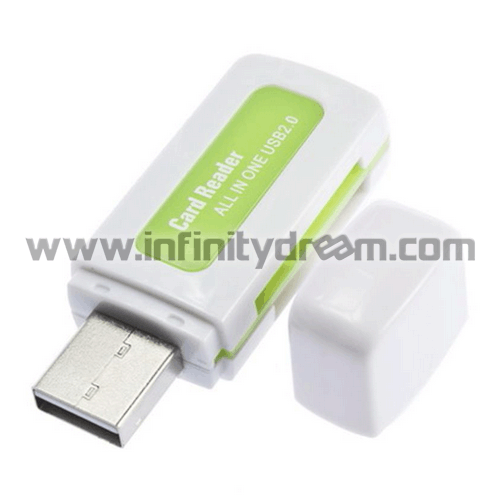 USB 2.0 Micro + SD/SDHC/MMC/RS-MMC Card Reader