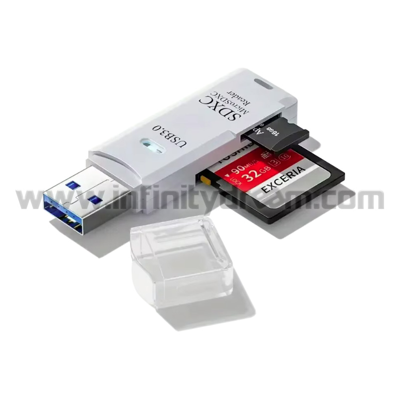 Lecteur Cartes Micro + SD/SDHC/SDXC USB 3.0