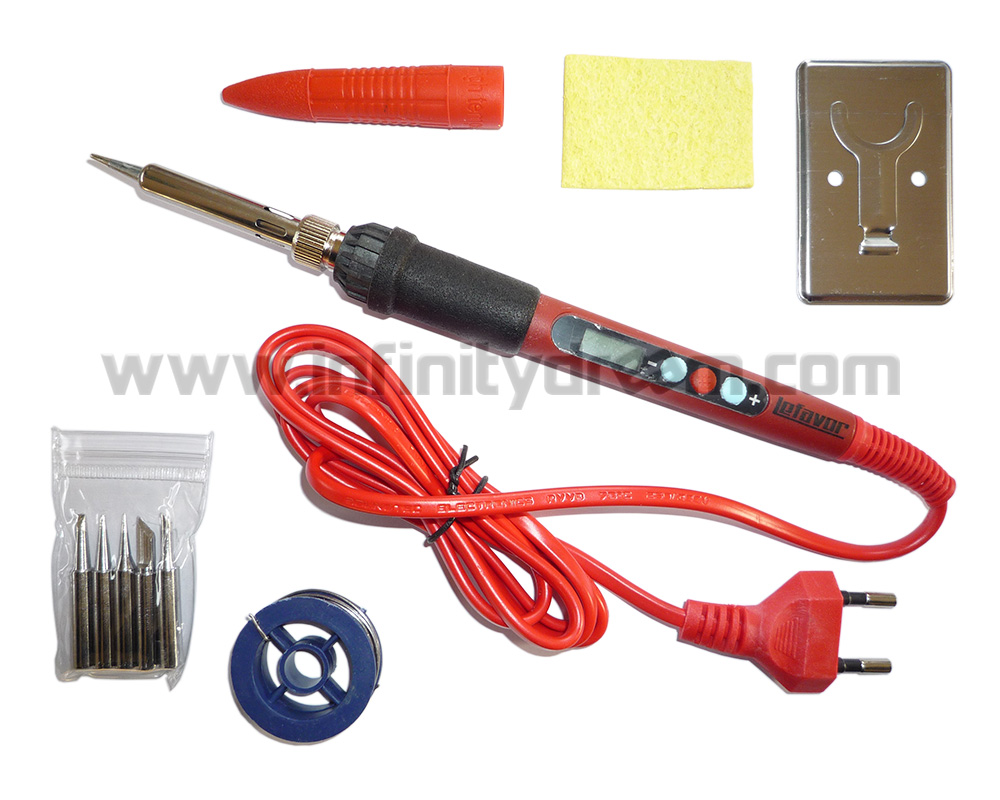 80W Electronic Soldering Iron (900M) + 6 Heating Tips