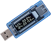 Testeur Courant USB + Capacité Charge Batterie