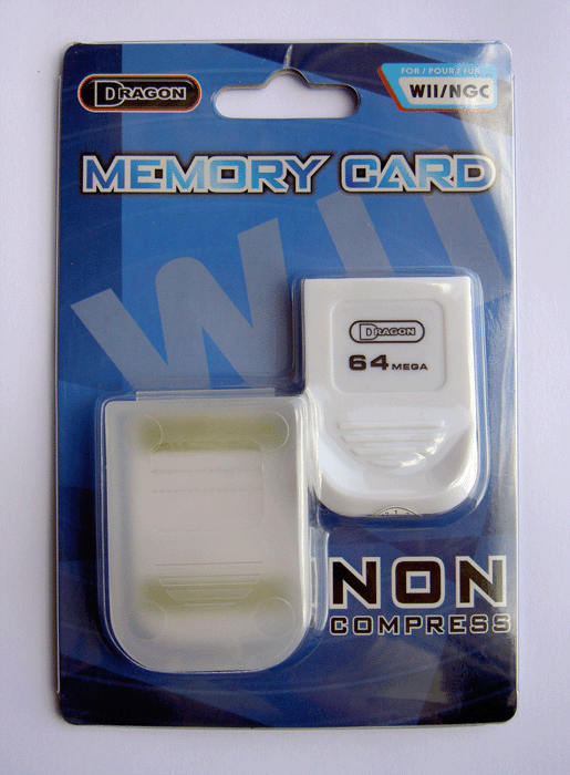 Carte Mémoire 64MB GC + WII