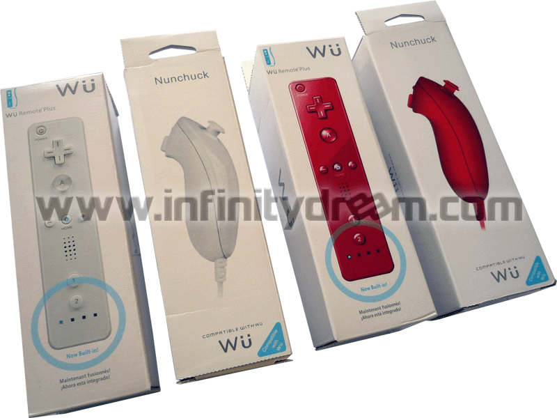 Pack Wii Remote Plus + Nunchuk WII