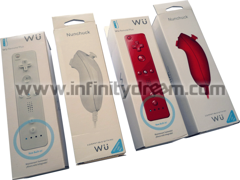 Pack Wiimote Plus + Nunchuk WII