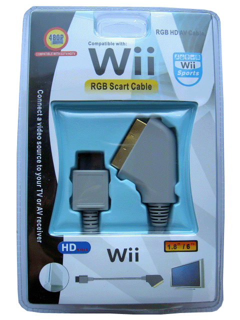 RGB Gold Cable WII