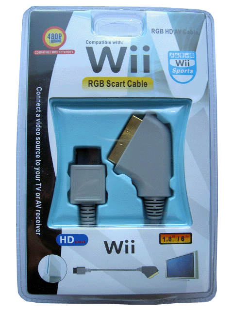 Câble RGB Or Wii