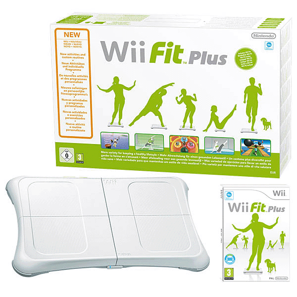 WiiFit Plus + Balance Board Wii