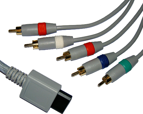 YUV Gold cable Wii