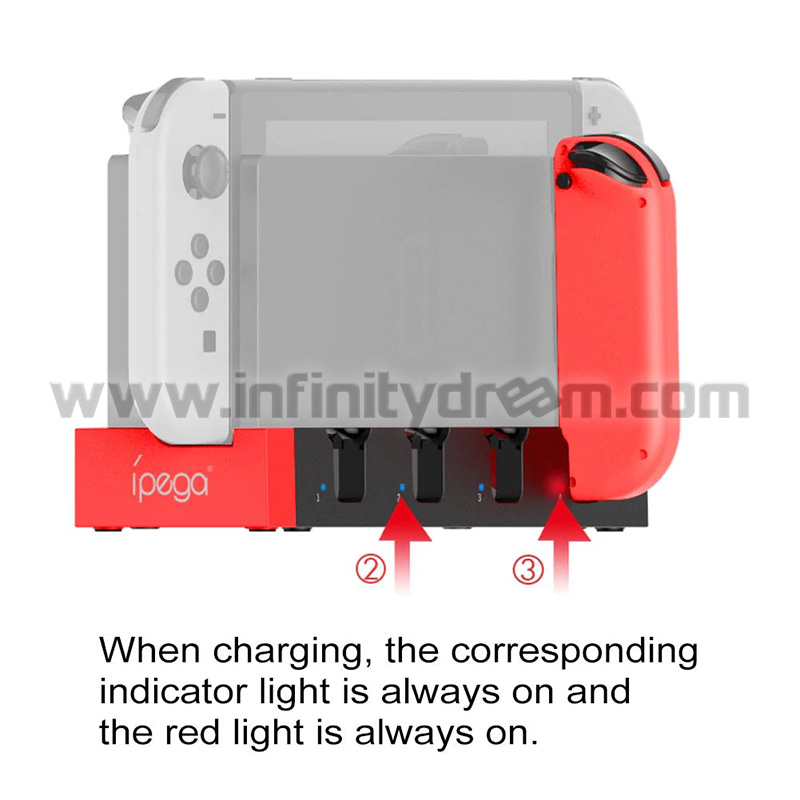 Charge Stand + Joy-Con Protective Case for Nintendo Switch for Nintendo  Switch